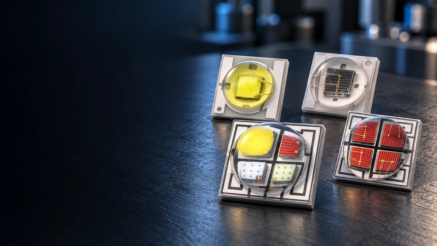 Ceramic High Power LED background